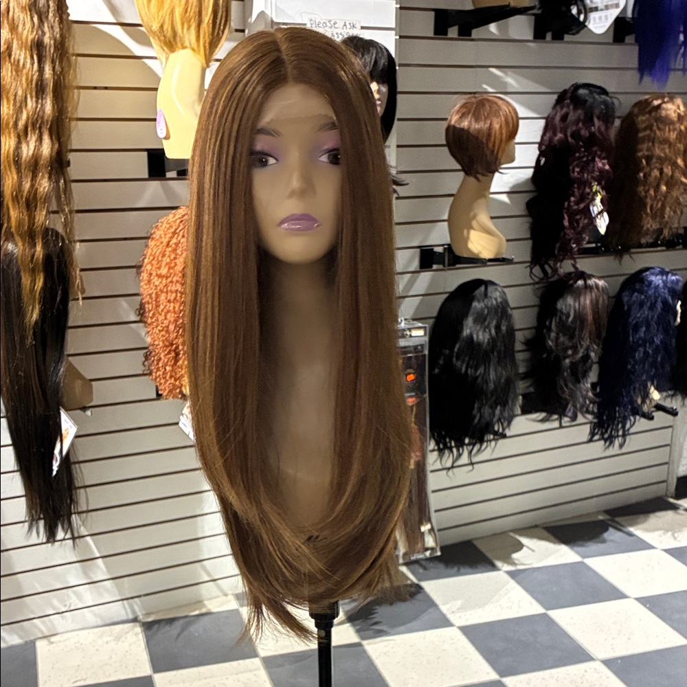 Long Brown Wig